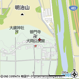 兵庫県丹波市氷上町犬岡32周辺の地図