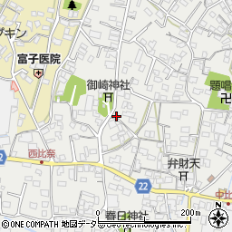 静岡県富士市比奈1172周辺の地図