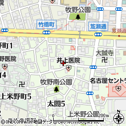 愛知県名古屋市中村区太閤4丁目6周辺の地図