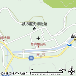島根県雲南市吉田町吉田2598周辺の地図