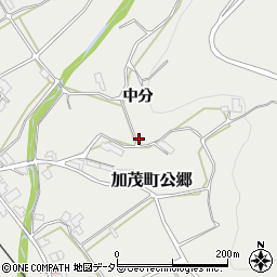 岡山県津山市加茂町公郷1406周辺の地図