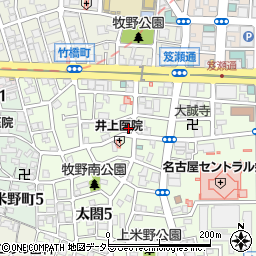 愛知県名古屋市中村区太閤4丁目6-4周辺の地図
