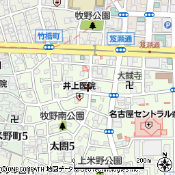 愛知県名古屋市中村区太閤4丁目6-3周辺の地図