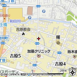 ローソン富士吉原店周辺の地図