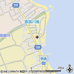 滋賀県大津市和邇中浜126-2周辺の地図