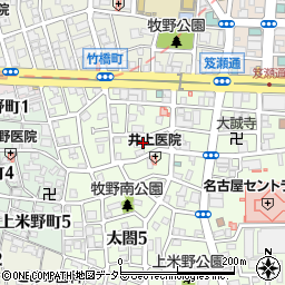 愛知県名古屋市中村区太閤4丁目6-22周辺の地図