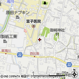 静岡県富士市比奈1057周辺の地図