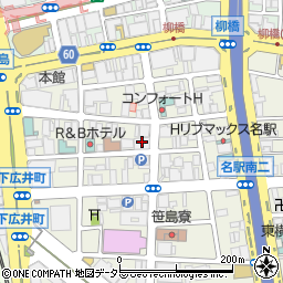 パークナード名古屋駅周辺の地図