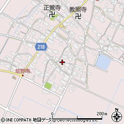 滋賀県愛知郡愛荘町蚊野1367周辺の地図