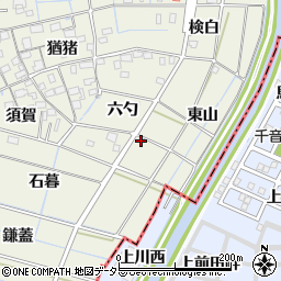 愛知県あま市七宝町桂六勺34周辺の地図