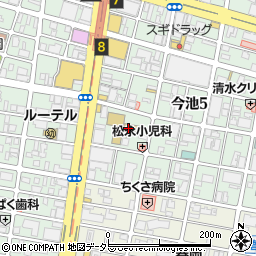 松永学園周辺の地図