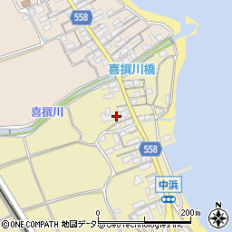 滋賀県大津市和邇中浜134周辺の地図