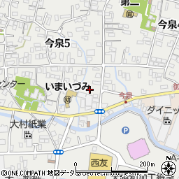 静岡県富士市今泉3丁目9周辺の地図