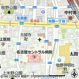 名駅五分館周辺の地図