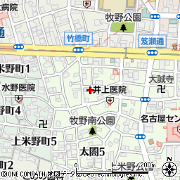 愛知県名古屋市中村区太閤4丁目6-19周辺の地図