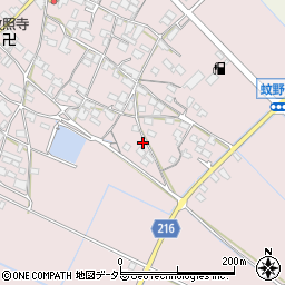 滋賀県愛知郡愛荘町蚊野532-8周辺の地図
