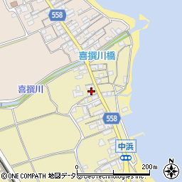 滋賀県大津市和邇中浜128周辺の地図