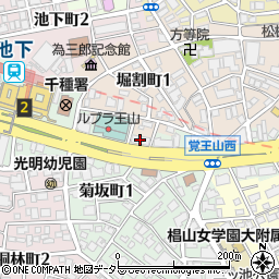 株式会社覚王山周辺の地図