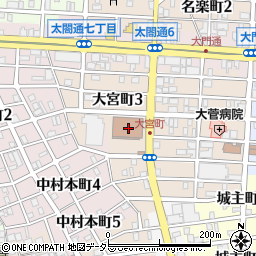 中村郵便局周辺の地図