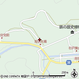 島根県雲南市吉田町吉田2550周辺の地図