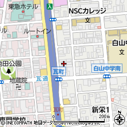 愛知県名古屋市中区新栄1丁目12-26周辺の地図