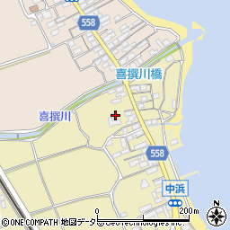 滋賀県大津市和邇中浜136周辺の地図