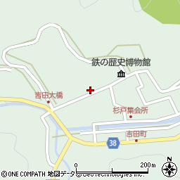 島根県雲南市吉田町吉田2542周辺の地図