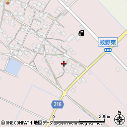 滋賀県愛知郡愛荘町蚊野512周辺の地図