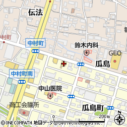 京昌園周辺の地図