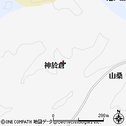 愛知県豊田市中立町神於倉周辺の地図