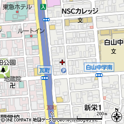 愛知県名古屋市中区新栄1丁目12-12周辺の地図
