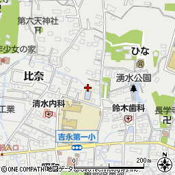 静岡県富士市比奈1426周辺の地図