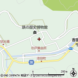 島根県雲南市吉田町吉田1597周辺の地図