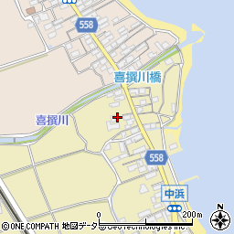 滋賀県大津市和邇中浜135周辺の地図