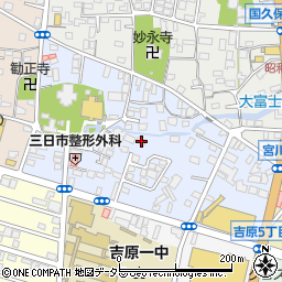 静岡県富士市浅間本町2-1周辺の地図
