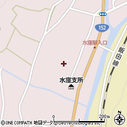 静岡県浜松市天竜区水窪町奥領家3286周辺の地図