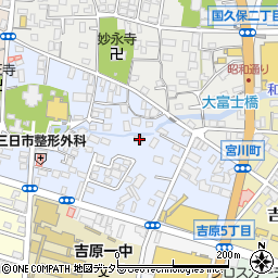 静岡県富士市浅間本町2-1-6周辺の地図