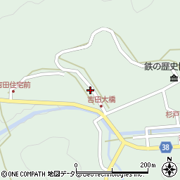 島根県雲南市吉田町吉田2553周辺の地図