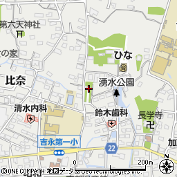 静岡県富士市比奈1506周辺の地図