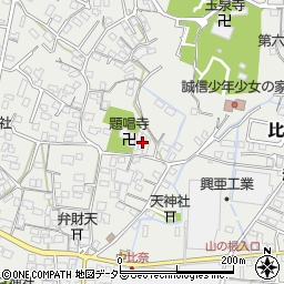 静岡県富士市比奈1232周辺の地図