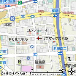 愛知県名古屋市中村区名駅南1丁目周辺の地図