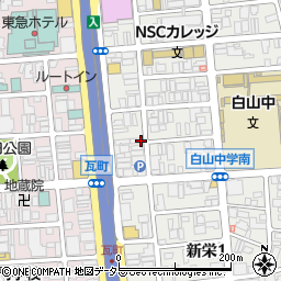 愛知県名古屋市中区新栄1丁目12-10周辺の地図