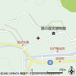 島根県雲南市吉田町吉田2544周辺の地図