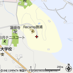 千葉県勝浦市新戸668周辺の地図