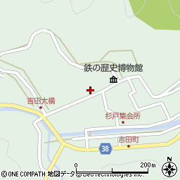 島根県雲南市吉田町吉田2540周辺の地図