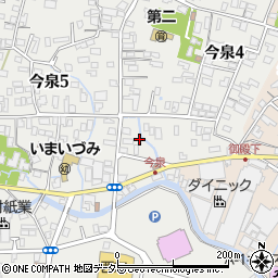 静岡県富士市今泉3丁目12周辺の地図