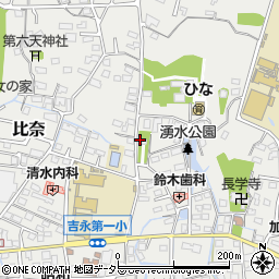 静岡県富士市比奈1507周辺の地図