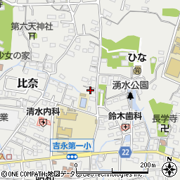 静岡県富士市比奈1413周辺の地図