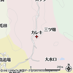 愛知県豊田市大井町（カレキ）周辺の地図