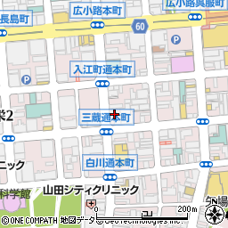 ラッキーパーキング栄３丁目周辺の地図